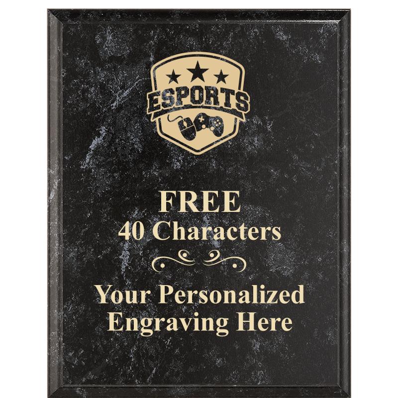 7X9 GOLD FILLED LASER PLAQUE