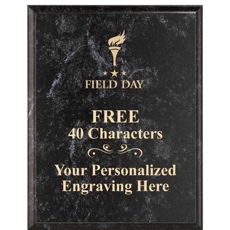 7X9 GOLD FILLED LASER PLAQUE