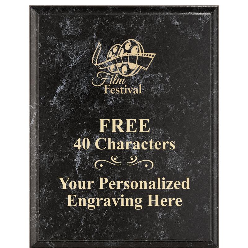 7X9 GOLD FILLED LASER PLAQUE