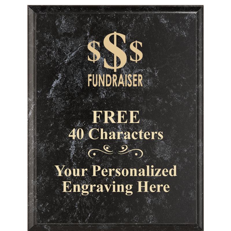 7X9 GOLD FILLED LASER PLAQUE