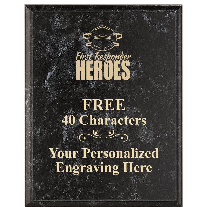 7X9 GOLD FILLED LASER PLAQUE