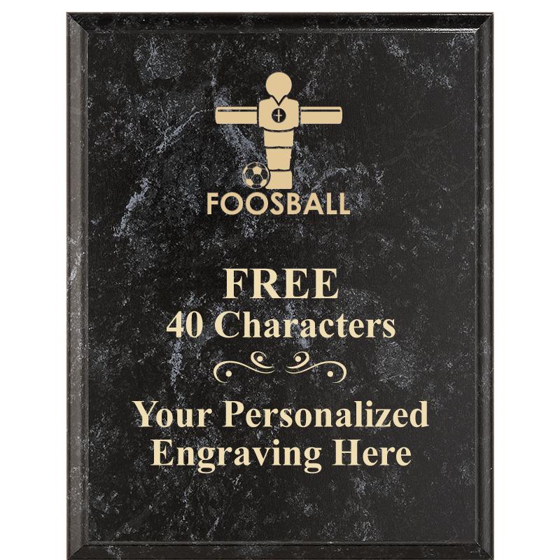 7X9 GOLD FILLED LASER PLAQUE