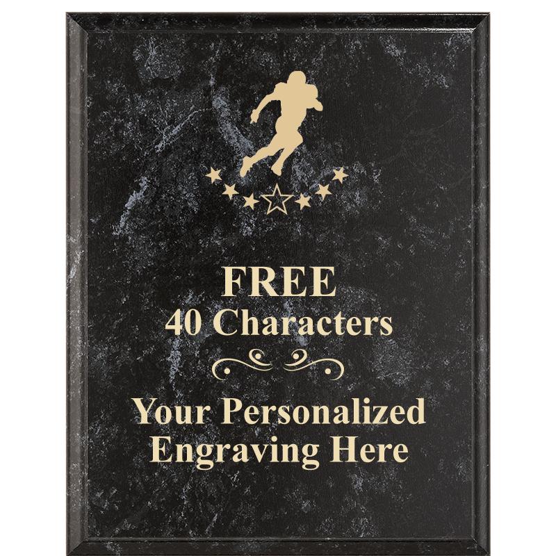 7X9 GOLD FILLED LASER PLAQUE