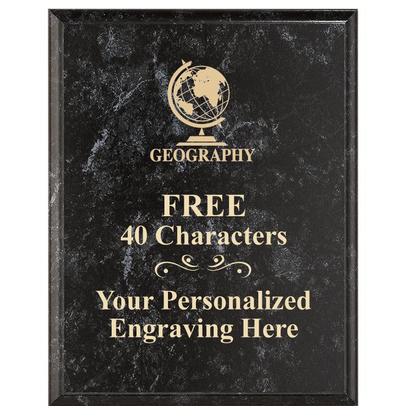 7X9 GOLD FILLED LASER PLAQUE