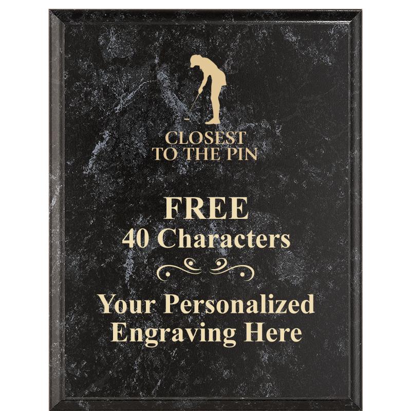 7X9 GOLD FILLED LASER PLAQUE