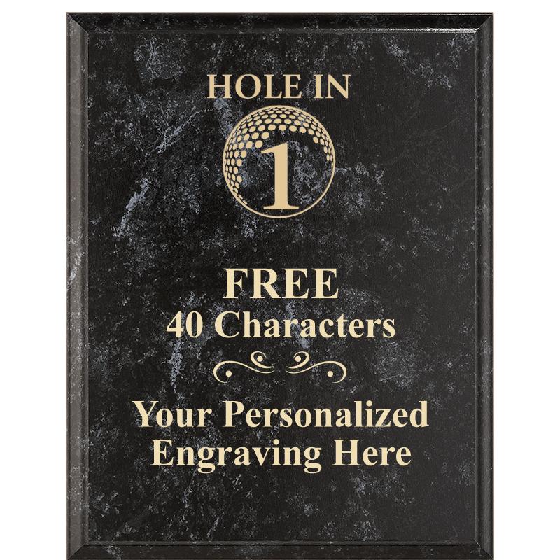 7X9 GOLD FILLED LASER PLAQUE