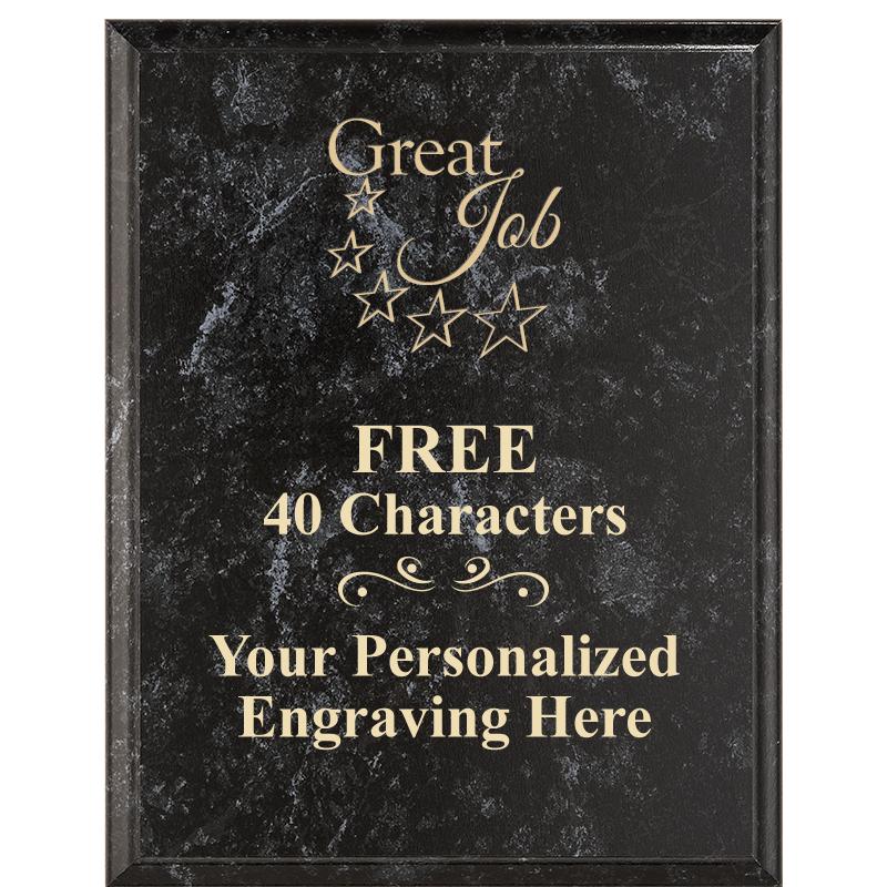 7X9 GOLD FILLED LASER PLAQUE