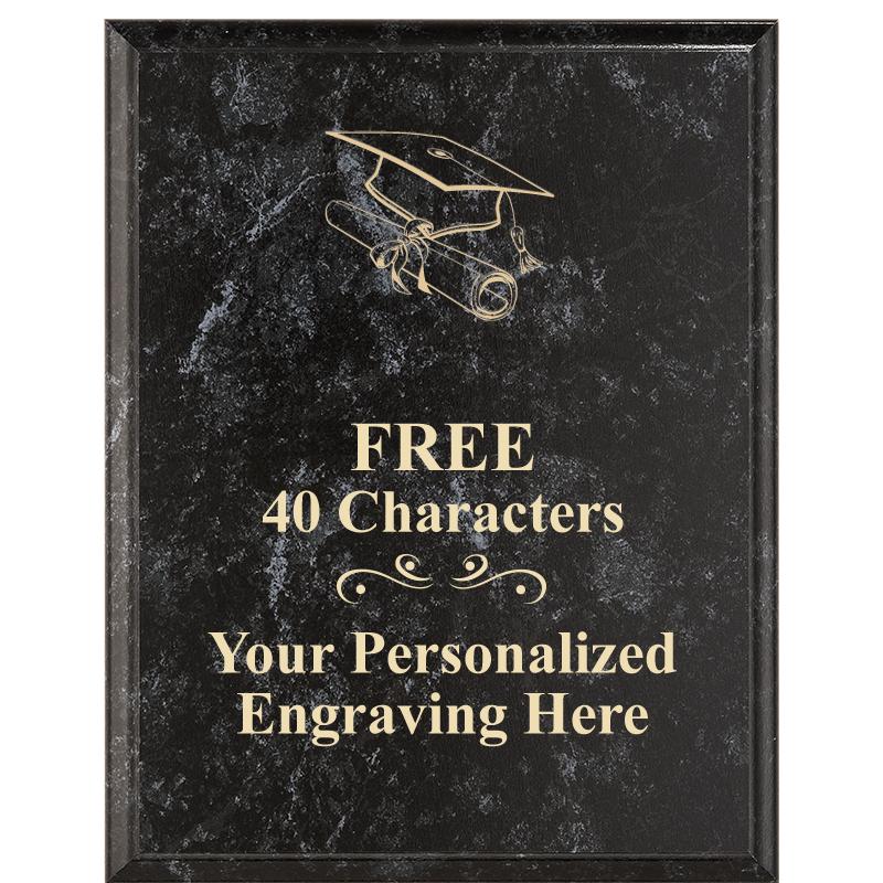 7X9 GOLD FILLED LASER PLAQUE