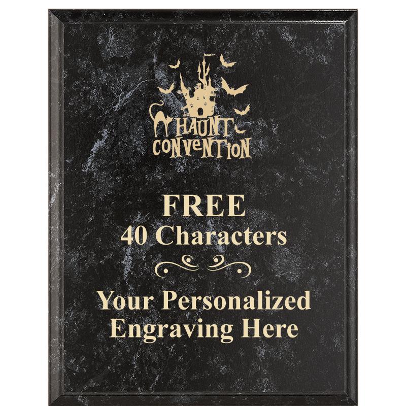 7X9 GOLD FILLED LASER PLAQUE