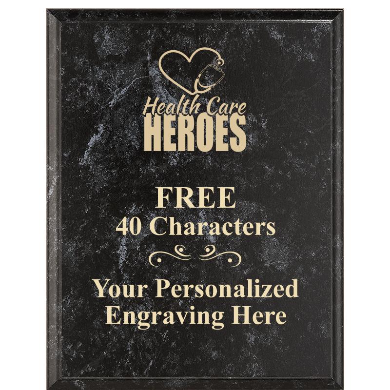 7X9 GOLD FILLED LASER PLAQUE