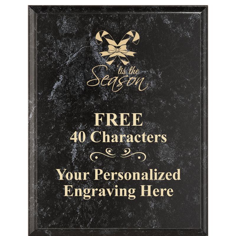 7X9 GOLD FILLED LASER PLAQUE
