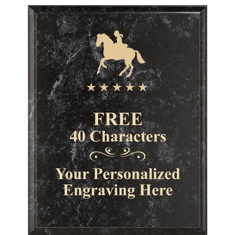 7X9 GOLD FILLED LASER PLAQUE