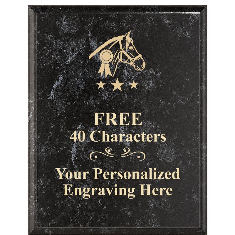 7X9 GOLD FILLED LASER PLAQUE