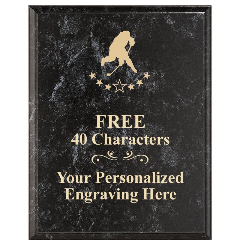 7X9 GOLD FILLED LASER PLAQUE