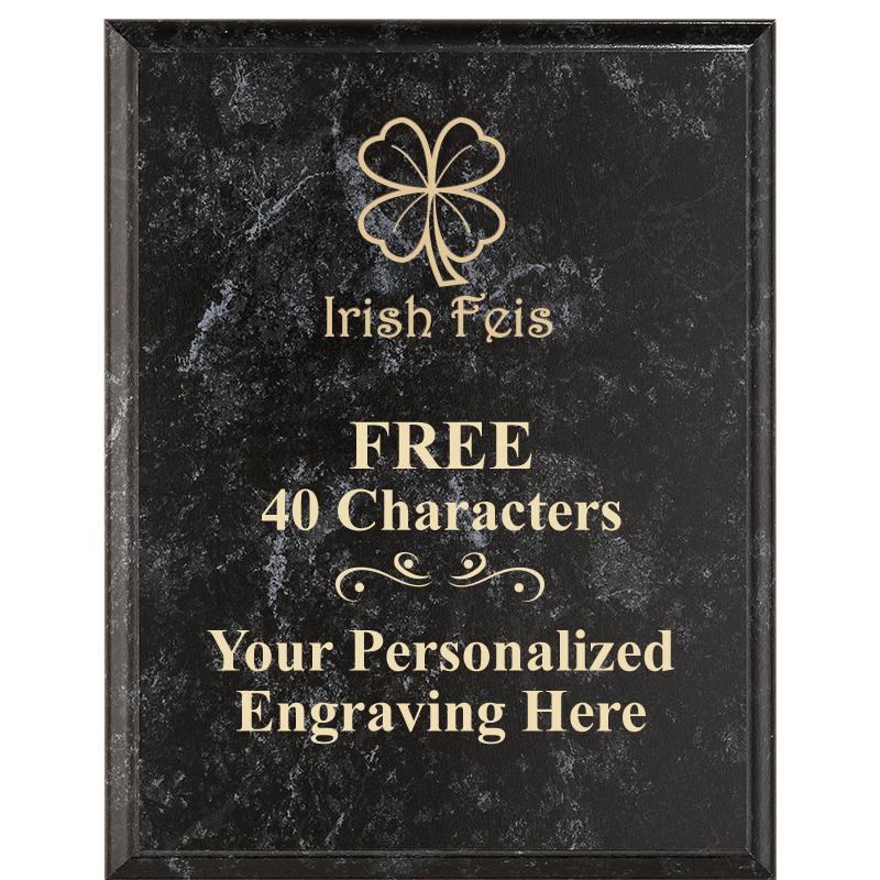 7X9 GOLD FILLED LASER PLAQUE