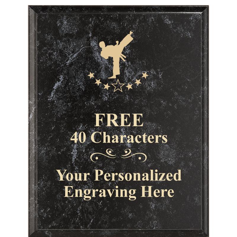 7X9 GOLD FILLED LASER PLAQUE