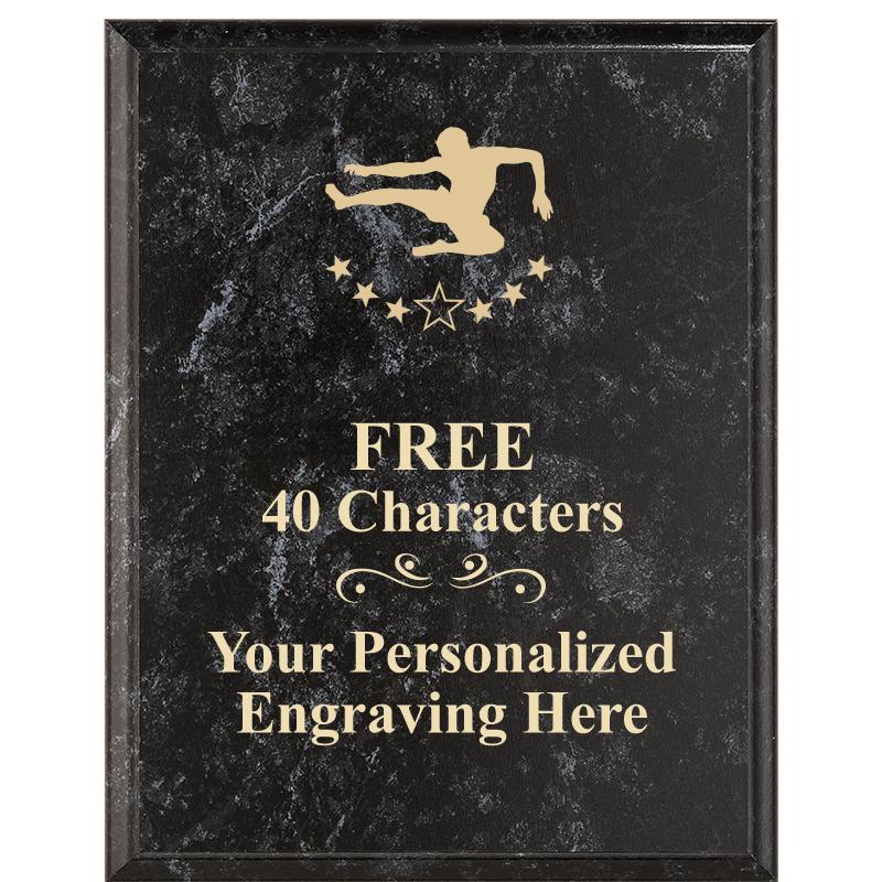 7X9 GOLD FILLED LASER PLAQUE