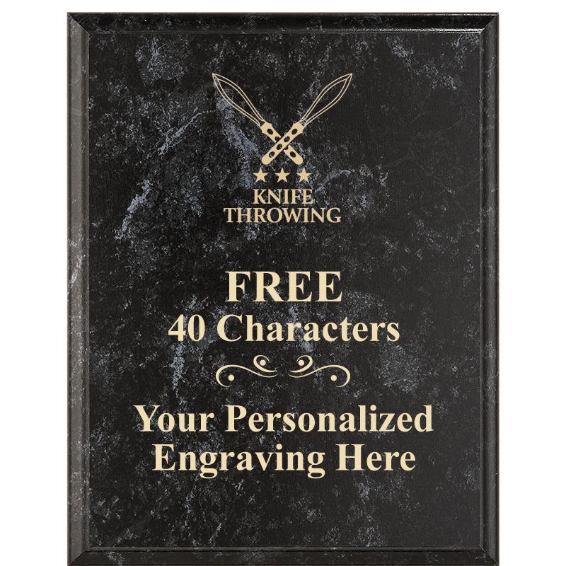 7X9 GOLD FILLED LASER PLAQUE