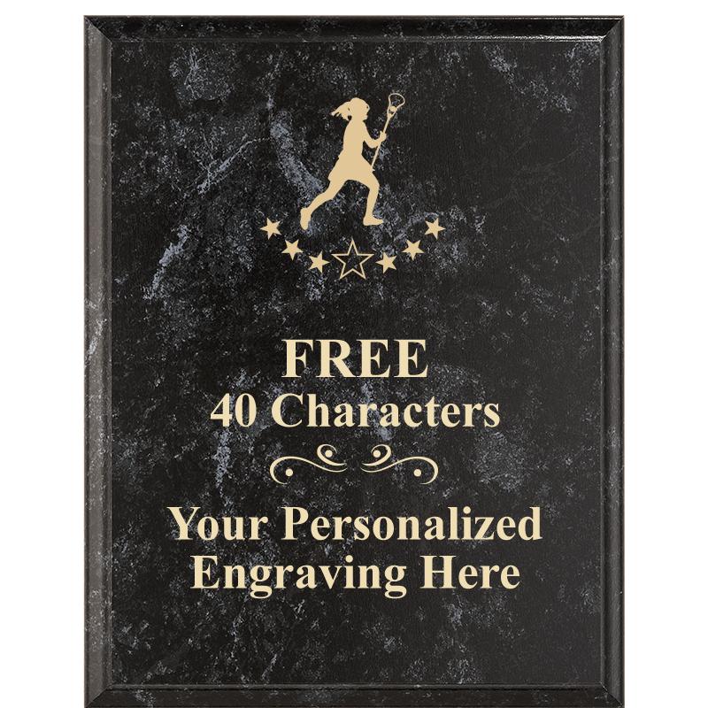 7X9 GOLD FILLED LASER PLAQUE