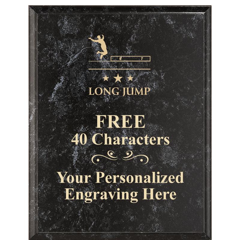 7X9 GOLD FILLED LASER PLAQUE