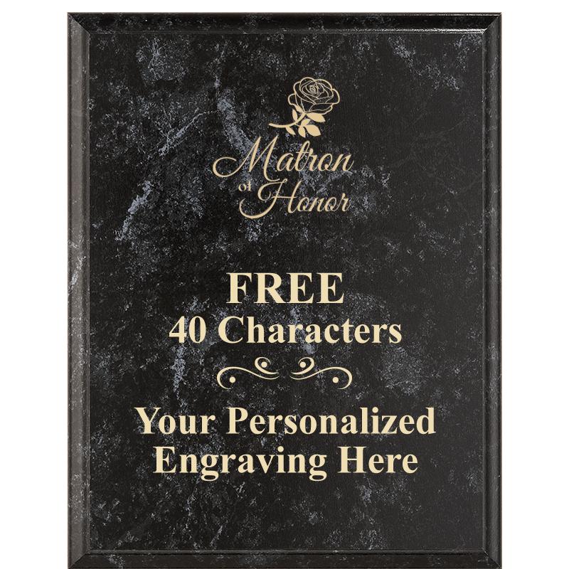 7X9 GOLD FILLED LASER PLAQUE