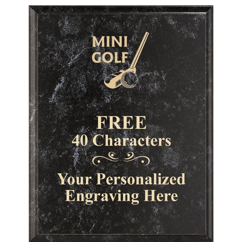 7X9 GOLD FILLED LASER PLAQUE