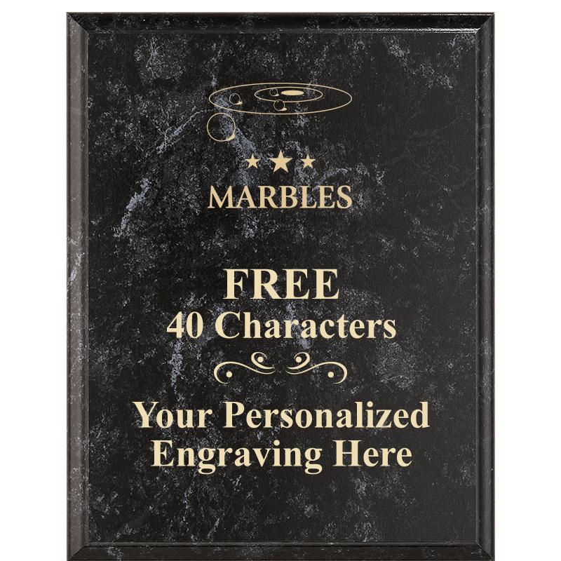 7X9 GOLD FILLED LASER PLAQUE