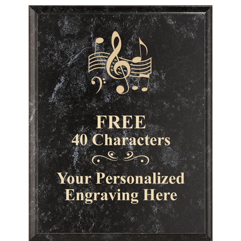 7X9 GOLD FILLED LASER PLAQUE