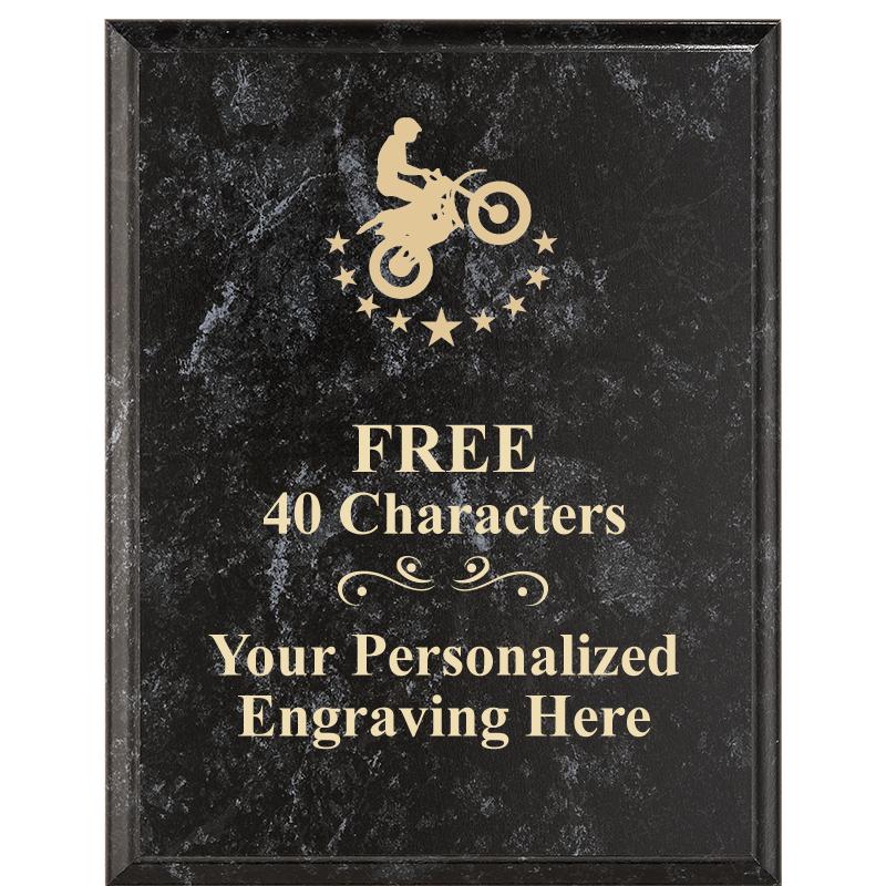 7X9 GOLD FILLED LASER PLAQUE