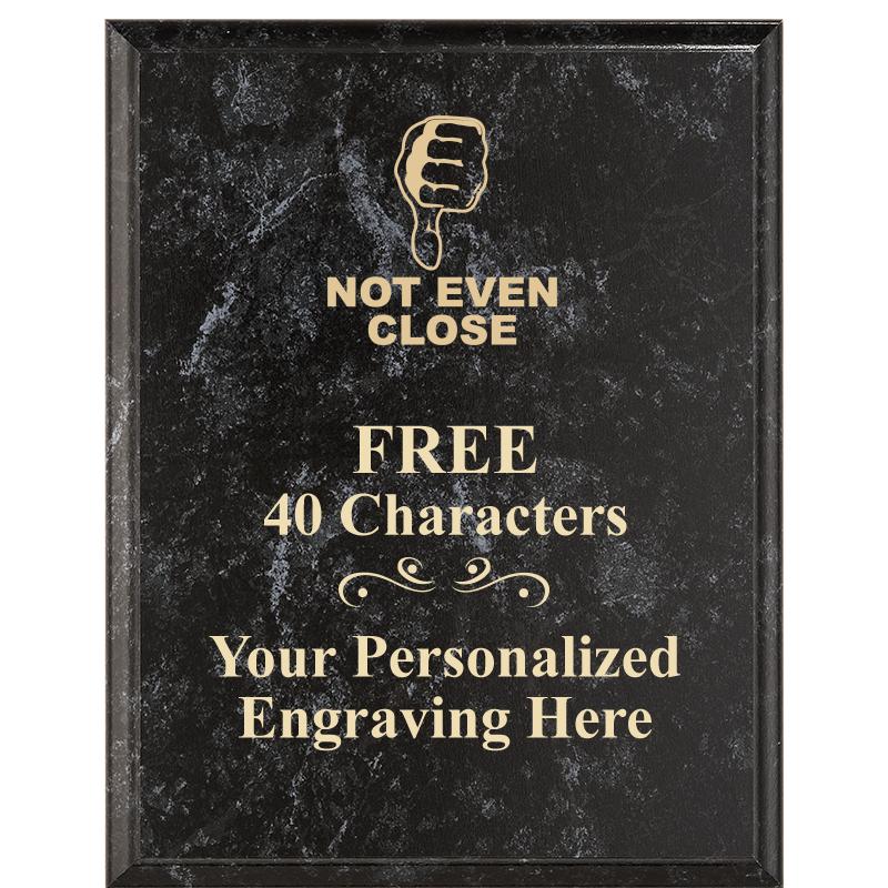 7X9 GOLD FILLED LASER PLAQUE