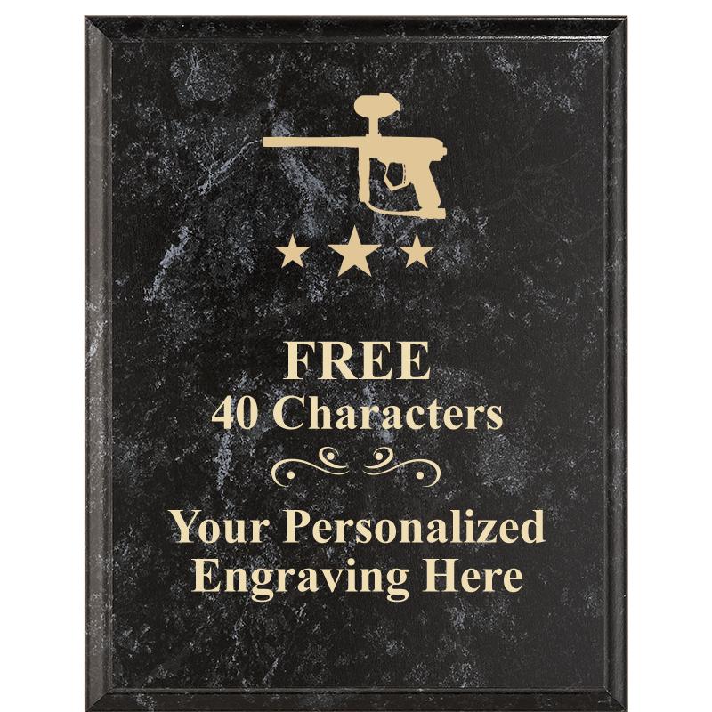 7X9 GOLD FILLED LASER PLAQUE