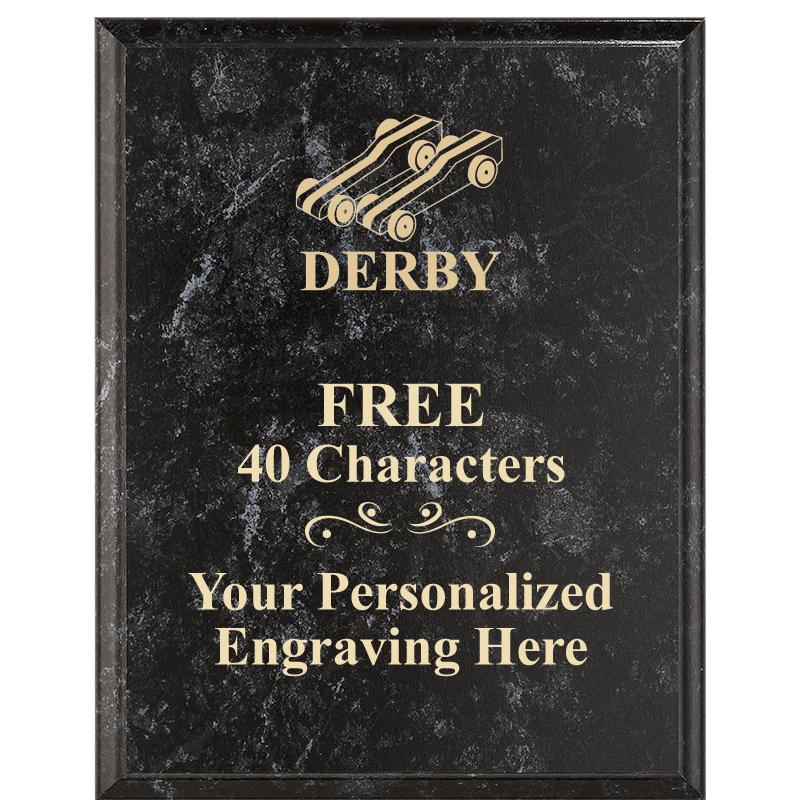 7X9 GOLD FILLED LASER PLAQUE