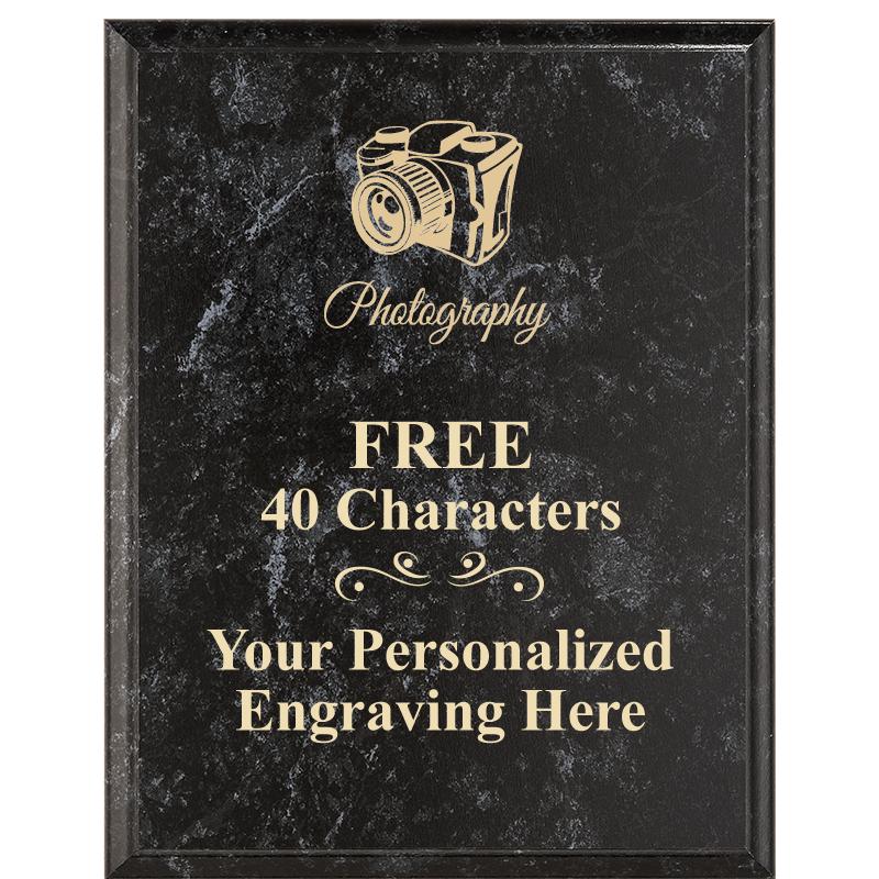 7X9 GOLD FILLED LASER PLAQUE