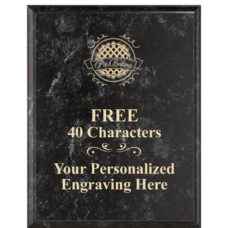 7X9 GOLD FILLED LASER PLAQUE