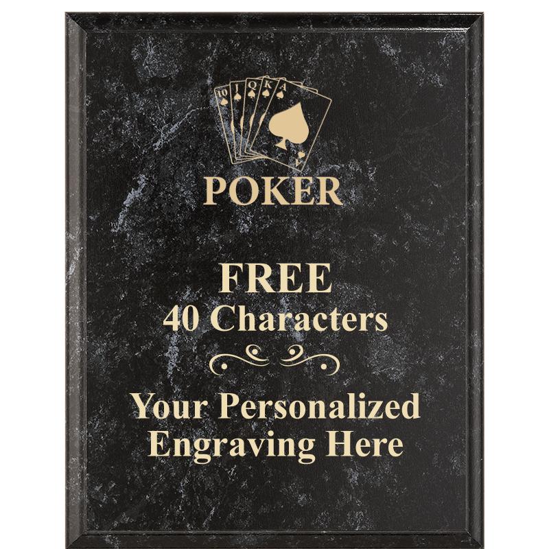 7X9 GOLD FILLED LASER PLAQUE