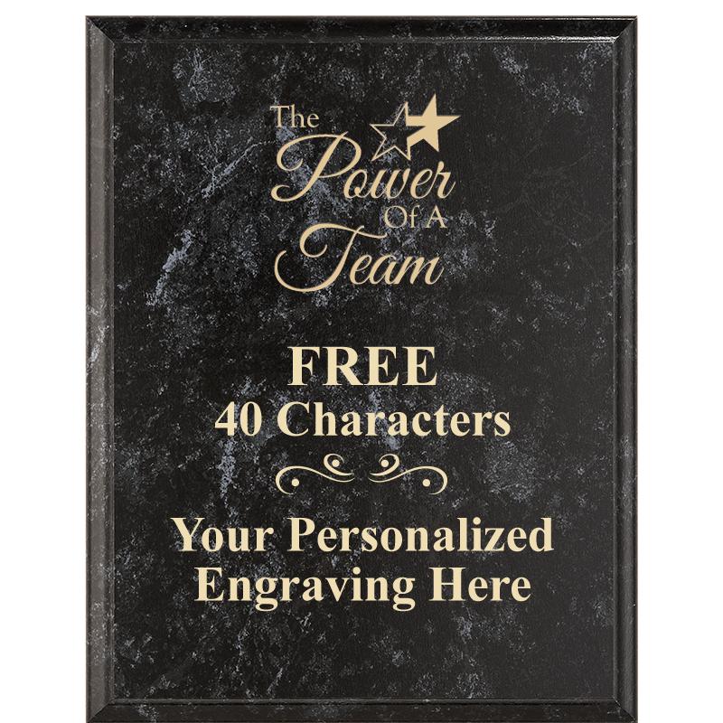 7X9 GOLD FILLED LASER PLAQUE