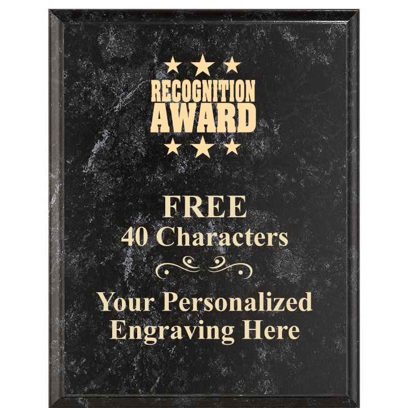 7X9 GOLD FILLED LASER PLAQUE