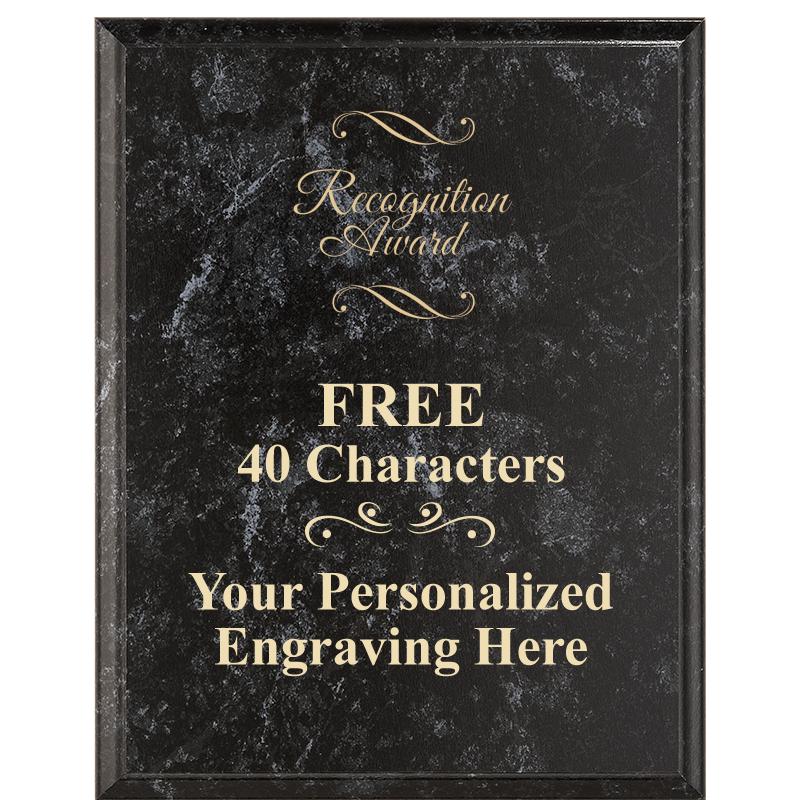 7X9 GOLD FILLED LASER PLAQUE