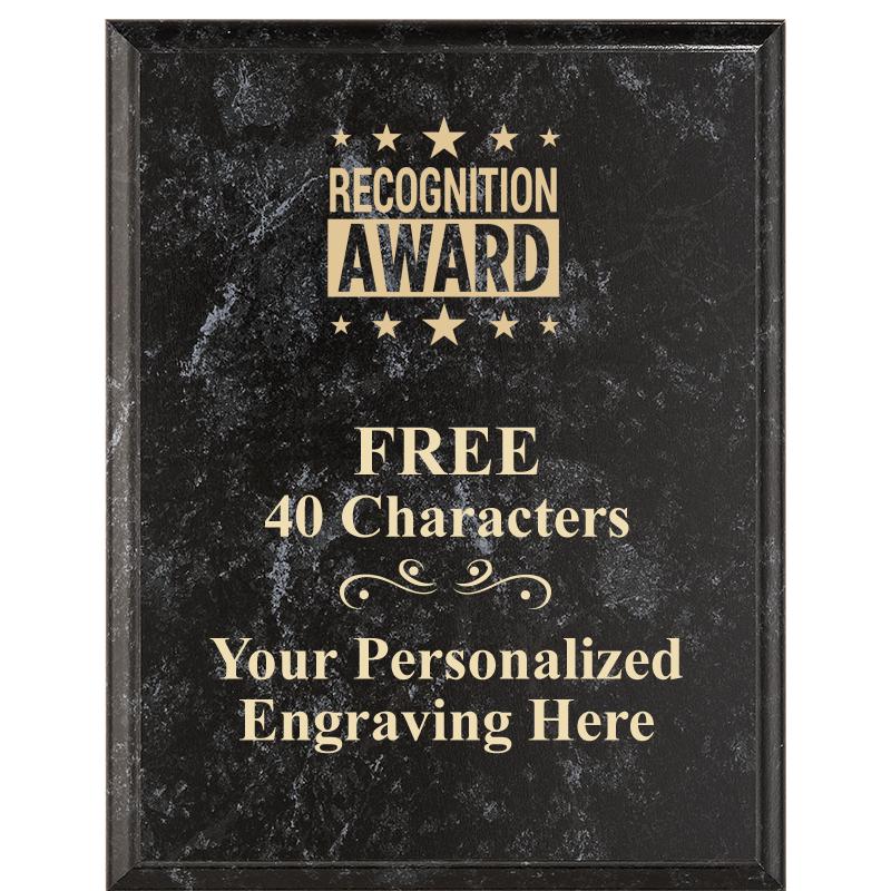 7X9 GOLD FILLED LASER PLAQUE