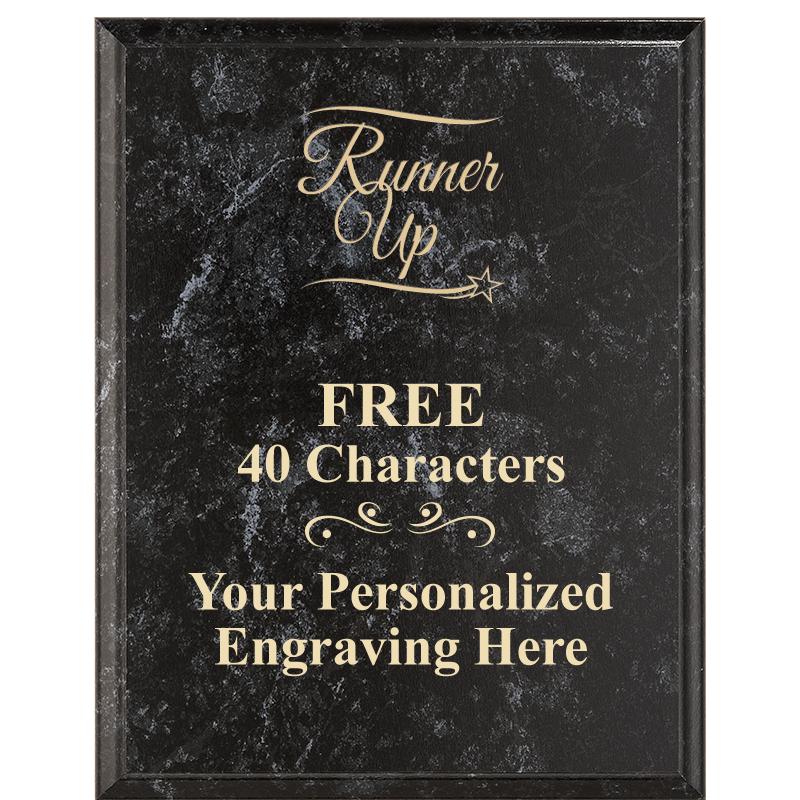 7X9 GOLD FILLED LASER PLAQUE