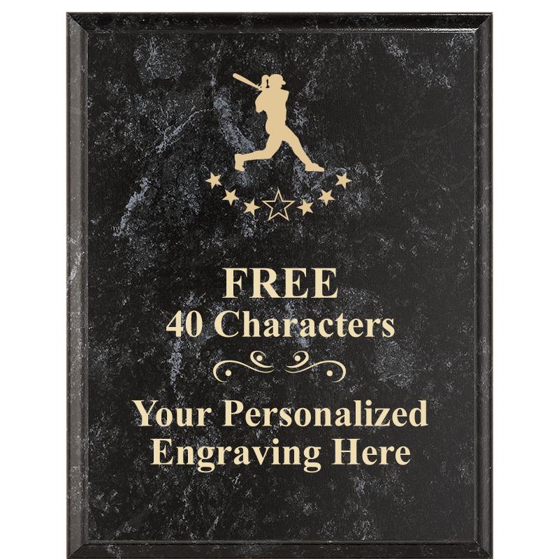 7X9 GOLD FILLED LASER PLAQUE