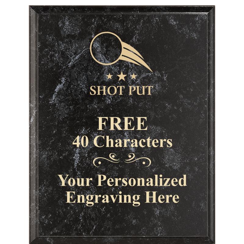 7X9 GOLD FILLED LASER PLAQUE