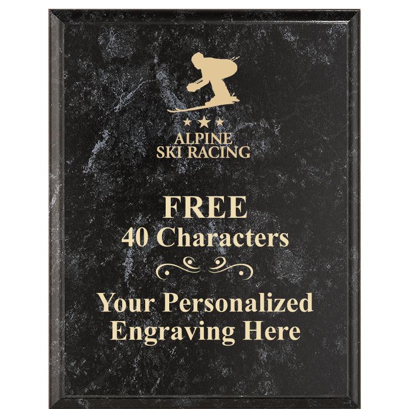 7X9 GOLD FILLED LASER PLAQUE