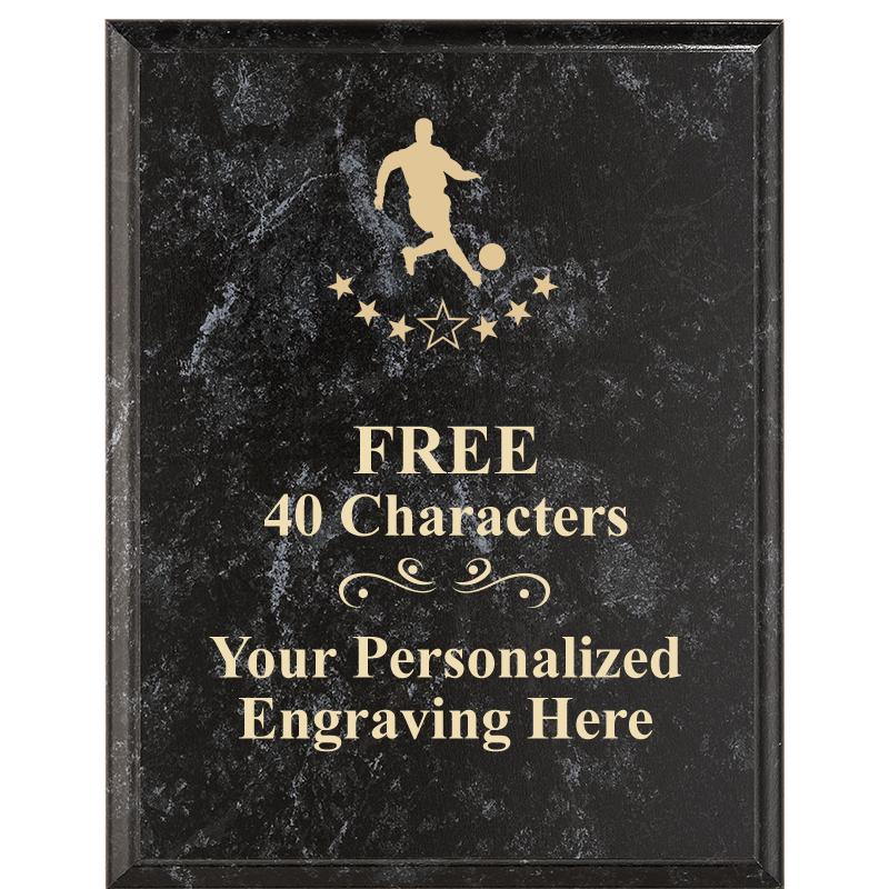 7X9 GOLD FILLED LASER PLAQUE