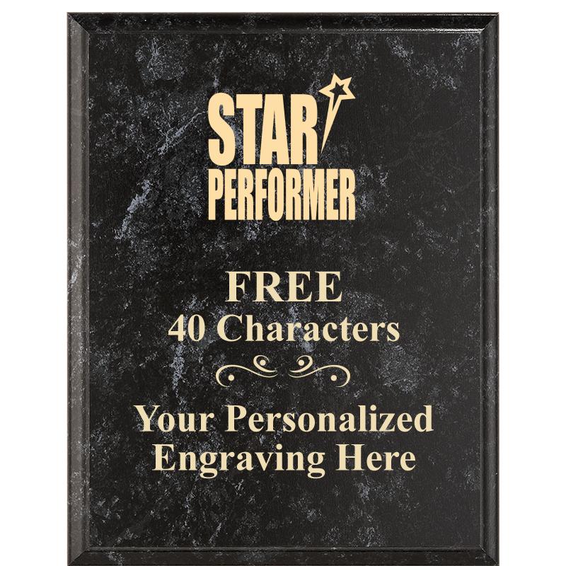 7X9 GOLD FILLED LASER PLAQUE