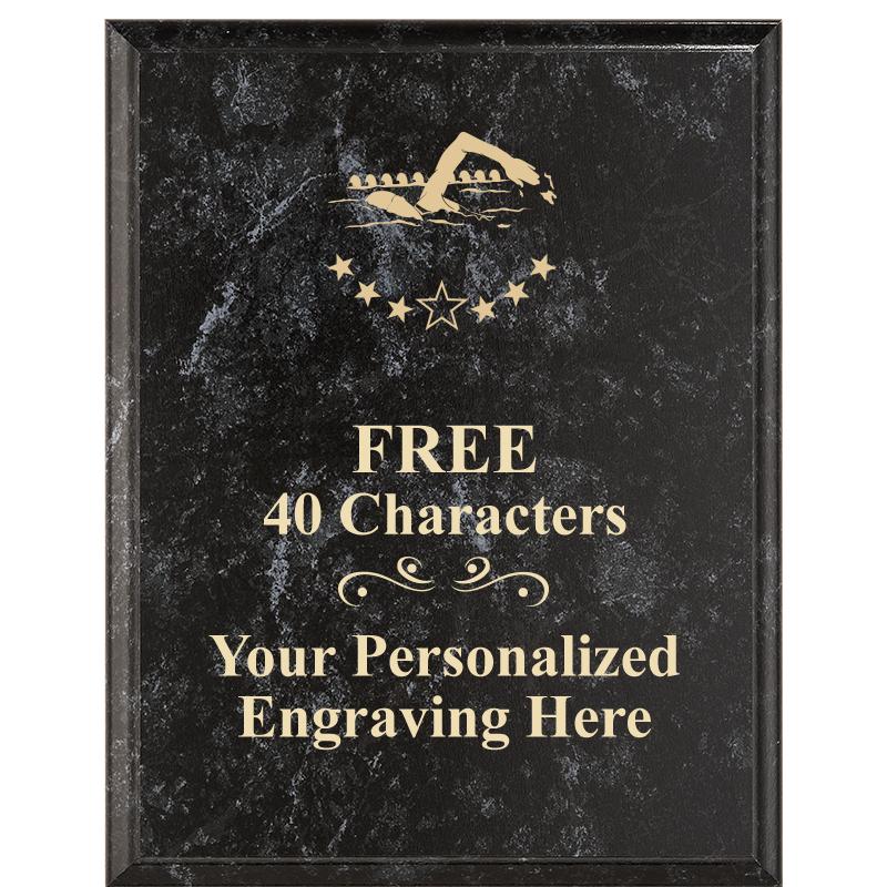 7X9 GOLD FILLED LASER PLAQUE