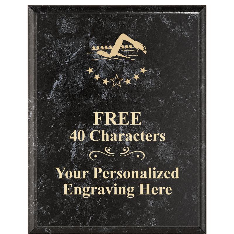 7X9 GOLD FILLED LASER PLAQUE