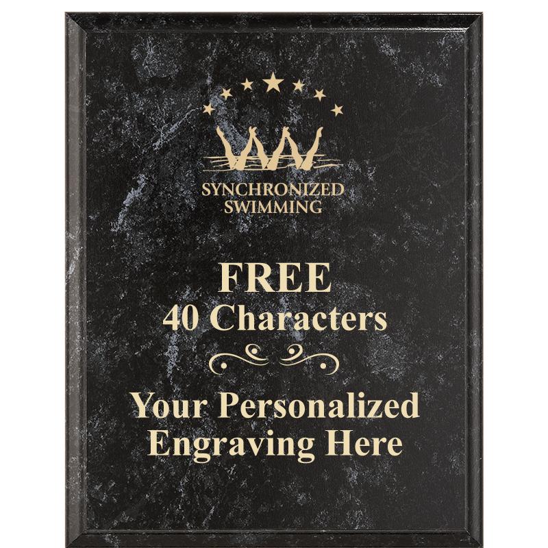 7X9 GOLD FILLED LASER PLAQUE