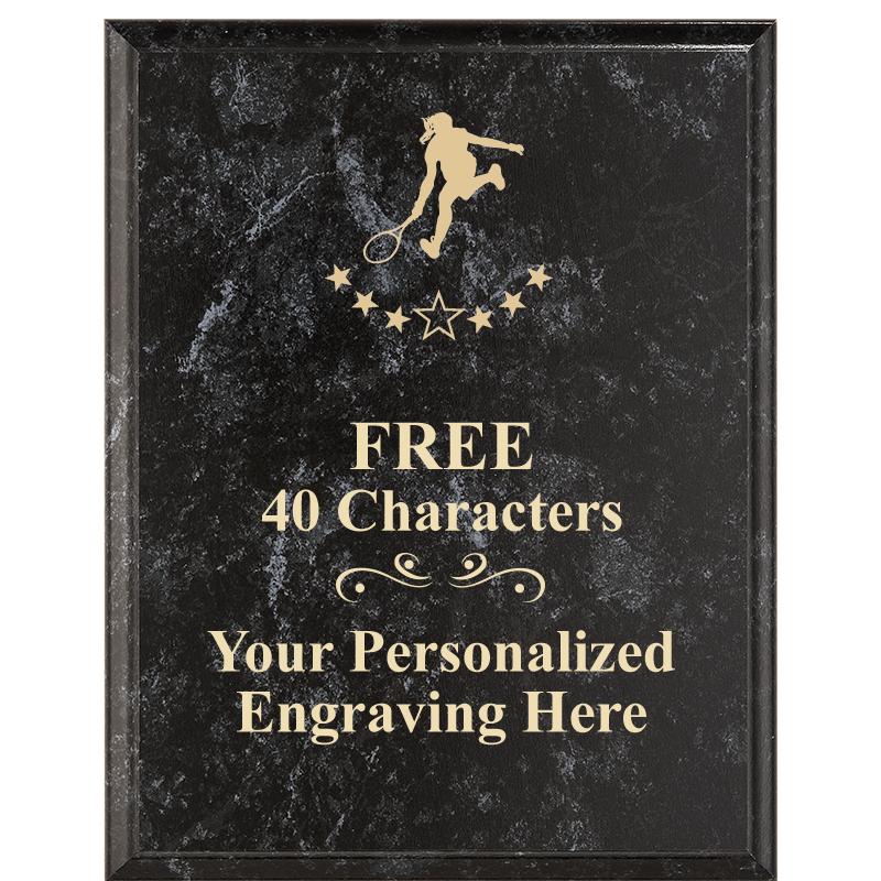 7X9 GOLD FILLED LASER PLAQUE