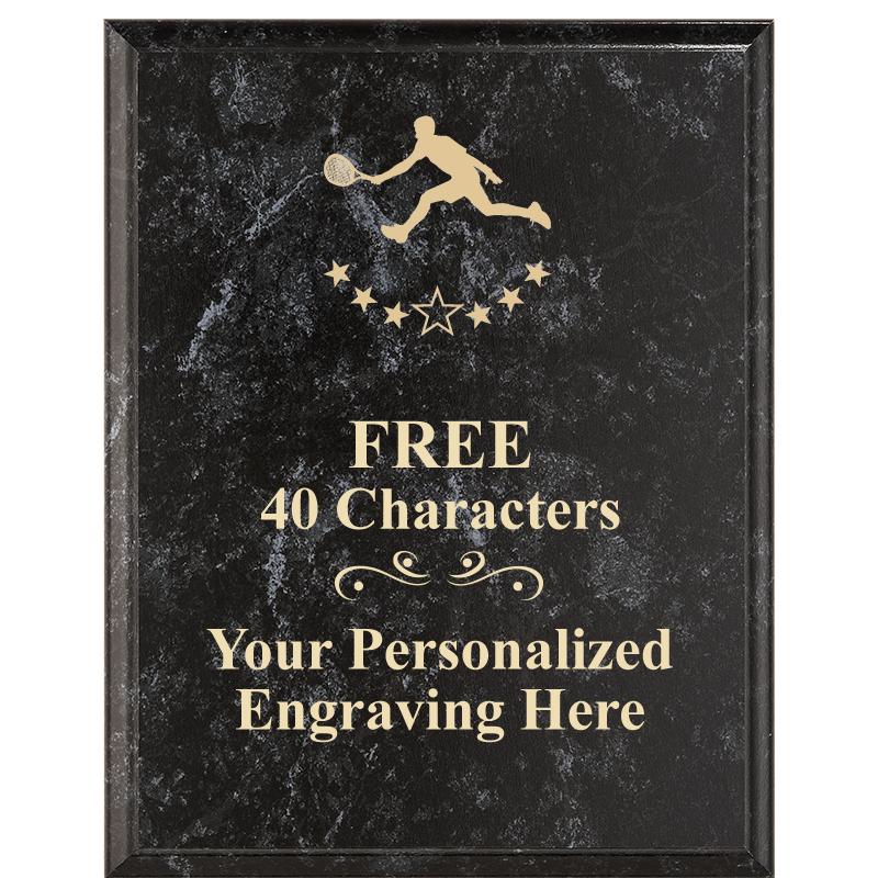 7X9 GOLD FILLED LASER PLAQUE